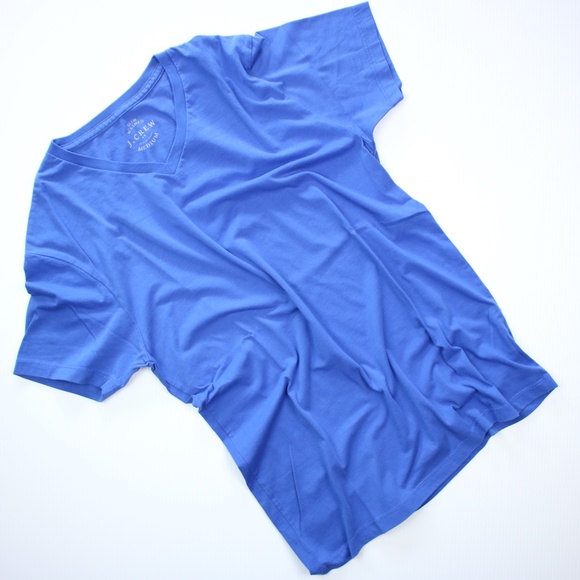 J. Crew Other - J. Crew Royal Blue V-Neck Slim T-Shirt Medium